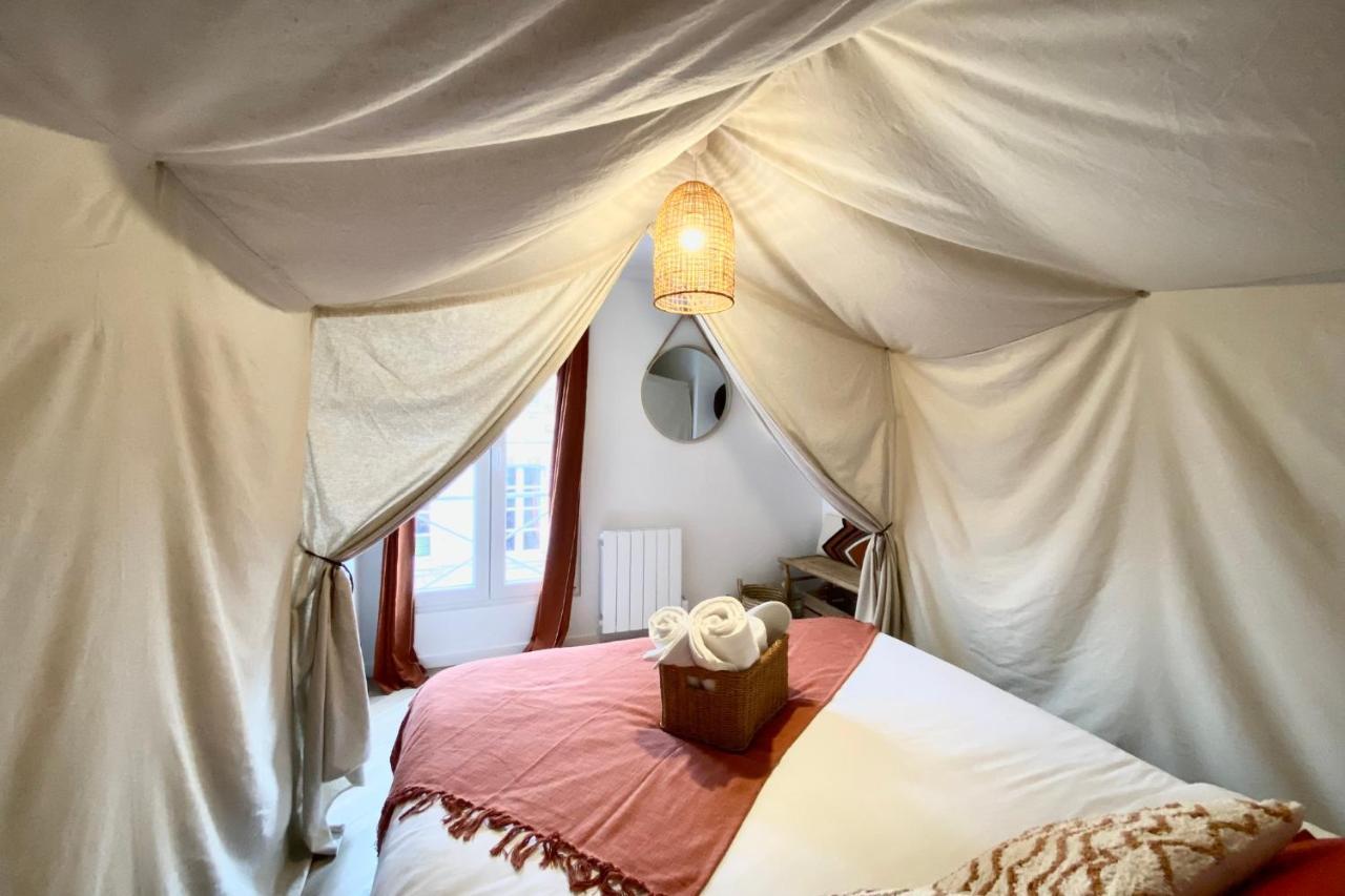 L'Expedition - Best Keys - Experience Unique - Deco Immersive - Lit Queen Size & Canape Convertible - Centre Ville - Netflix & Wifi Illimite - Check-In Autonome - Parking Gratuit Villeneuve-sur-Yonne Extérieur photo