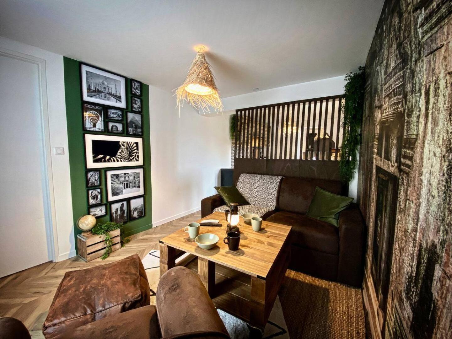 L'Expedition - Best Keys - Experience Unique - Deco Immersive - Lit Queen Size & Canape Convertible - Centre Ville - Netflix & Wifi Illimite - Check-In Autonome - Parking Gratuit Villeneuve-sur-Yonne Extérieur photo